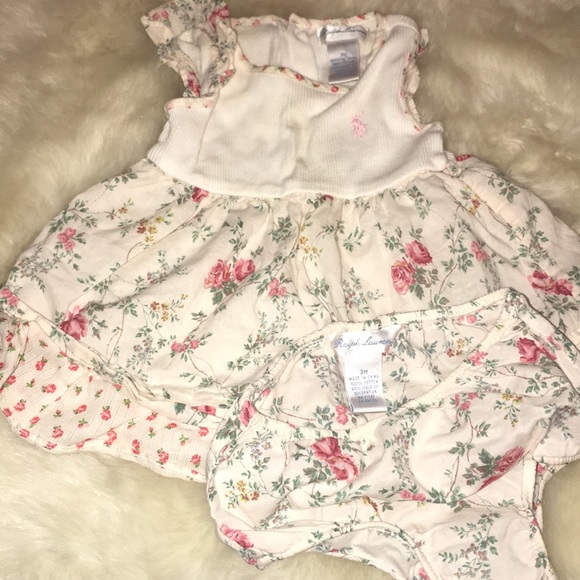 Baby 3 M  Ralph Lauren summer dress - Picture 3 of 3